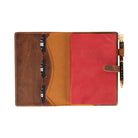 Bloominbag-Bloom Quiet Edit Moccasin A5 Deri Kitap Defter Kılıfı-3-Milagron.com