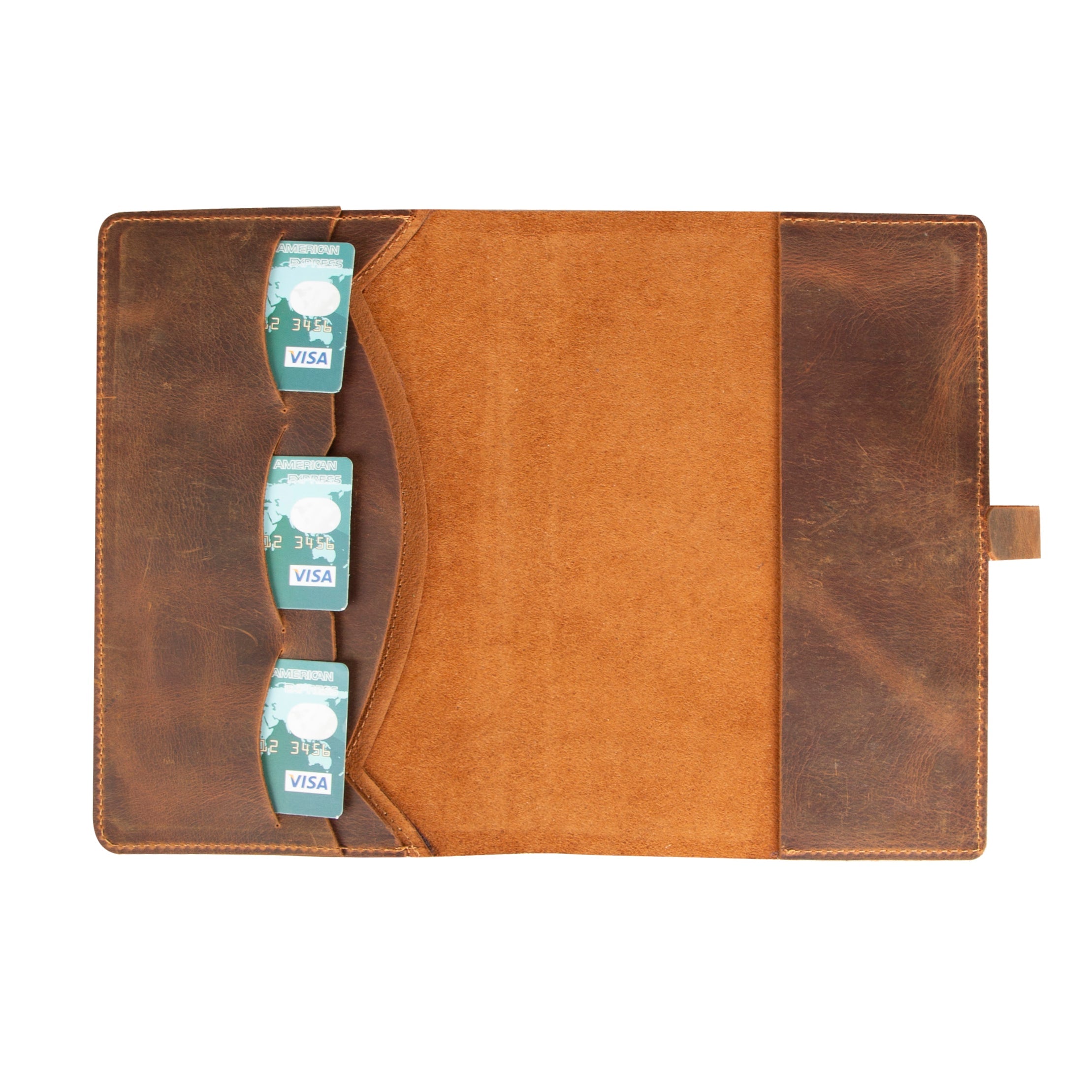 Bloominbag-Bloom Quiet Edit Saddle Brown A5 Deri Kitap Defter Kılıfı-1-Milagron.com