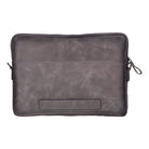 Bloominbag-Bloom Sleeve Leeds 14" Ash Gray Hakiki Deri Laptop & Tablet Kılıfı-4-Milagron.com