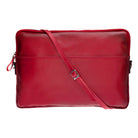 Bloominbag-Bloom Sleeve Leeds 14" Crimson Red Hakiki Deri Laptop & Tablet Kılıfı-1-Milagron.com