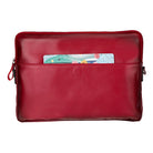 Bloominbag-Bloom Sleeve Leeds 14" Crimson Red Hakiki Deri Laptop & Tablet Kılıfı-4-Milagron.com