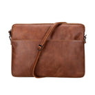 Bloominbag-Bloom Sleeve Leeds 16" Cognac Brown Hakiki Deri Laptop & Tablet Kılıfı-1-Milagron.com