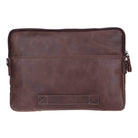 Bloominbag-Bloom Sleeve Leeds 16" Mahogany Dark Hakiki Deri Laptop & Tablet Kılıfı-4-Milagron.com