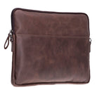 Bloominbag-Bloom Sleeve Leeds 16" Mahogany Dark Hakiki Deri Laptop & Tablet Kılıfı-5-Milagron.com
