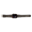 Bloominbag-Bloom Strap Avilla Sandy Gray Hakiki Deri Apple Watch Kayışı 44/45/46/49mm-3-Milagron.com