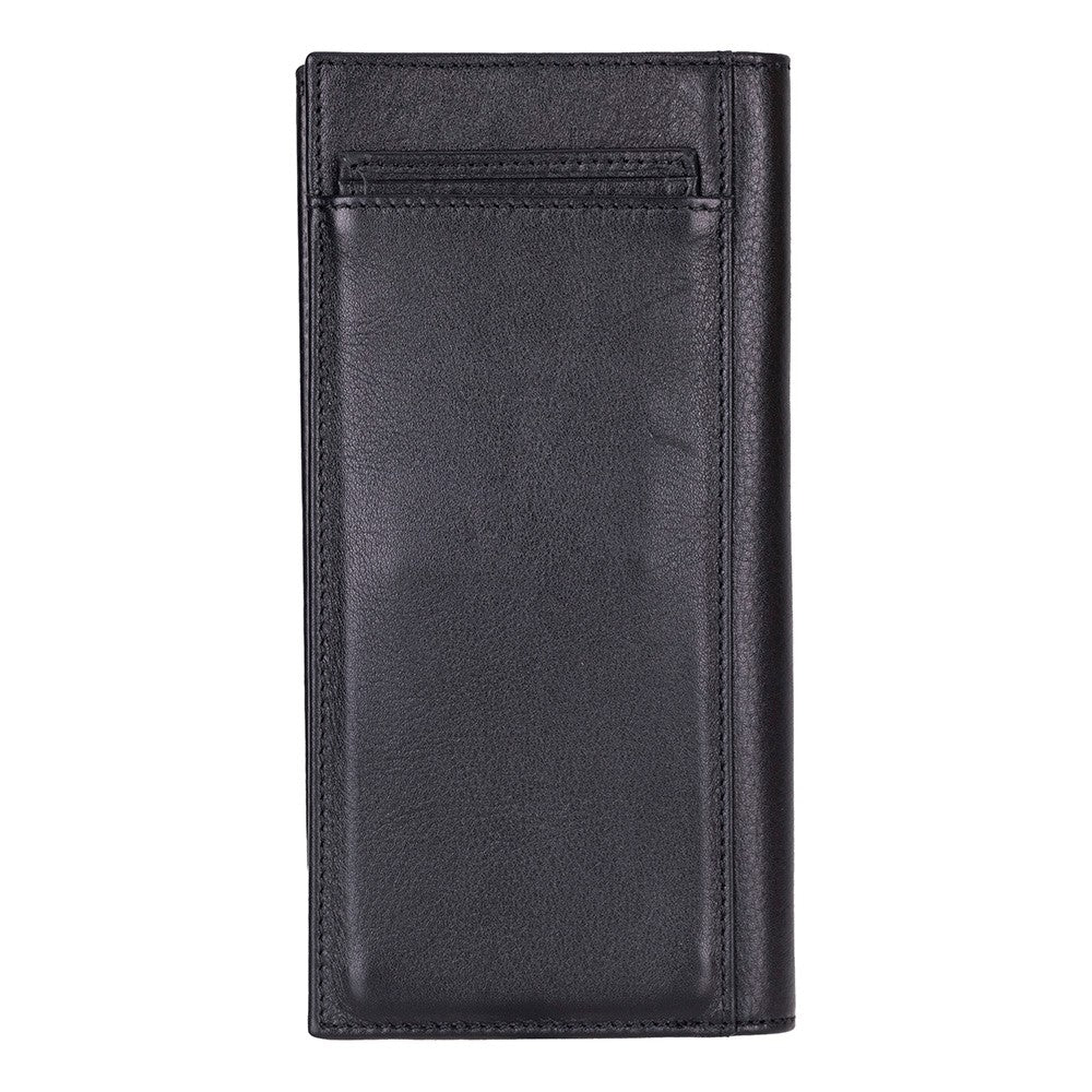 Bloominbag-Bloom Tenuta Obsidian Black – Hakiki Deri Cüzdan & Telefon çantası-2-Milagron.com