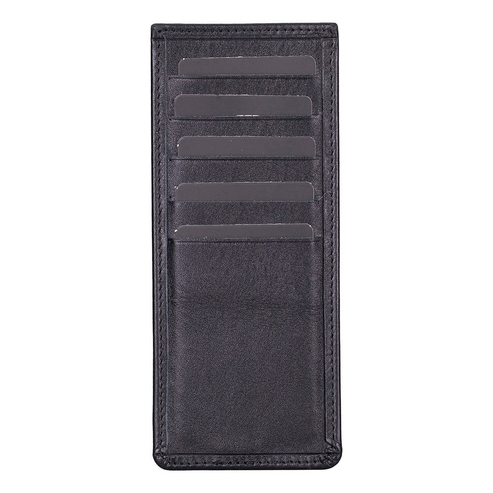 Bloominbag-Bloom Tenuta Obsidian Black – Hakiki Deri Cüzdan & Telefon çantası-5-Milagron.com