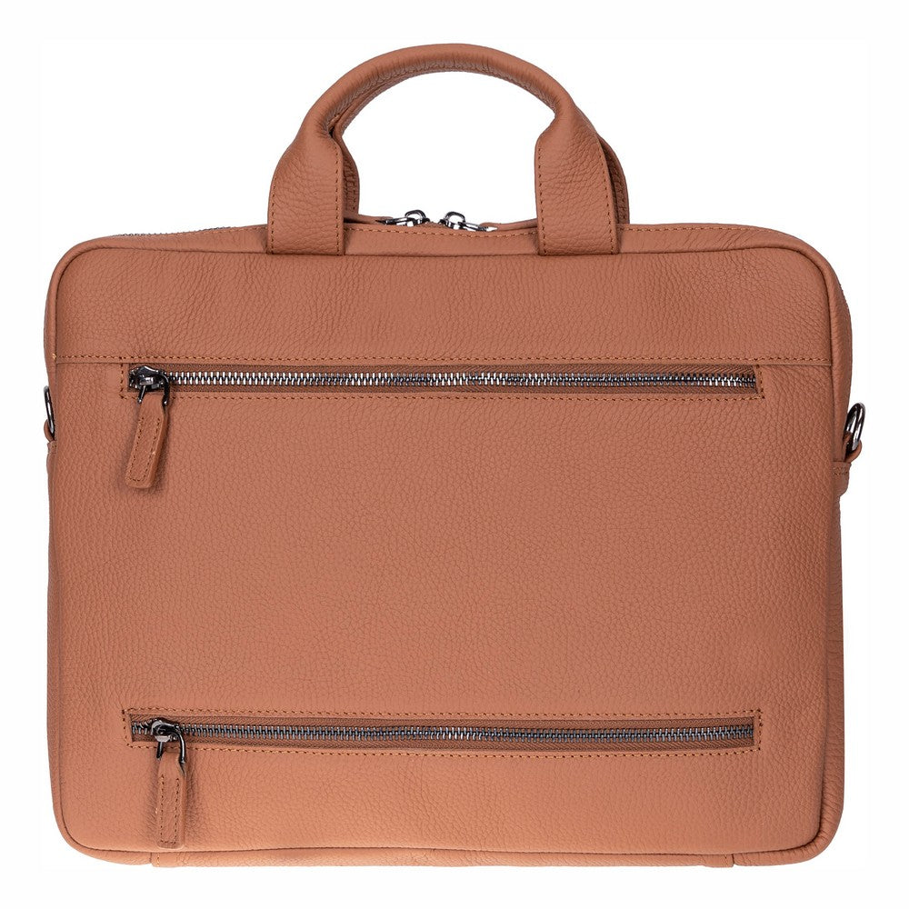 Bloom Urban Shell Pro 13-14" Heritage Tan Hakiki Deri Laptop / Macbook Çantası