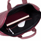 Bloom Urban Shell Pro 16" Bordeaux Wine Hakiki Deri Laptop / Macbook Çantası