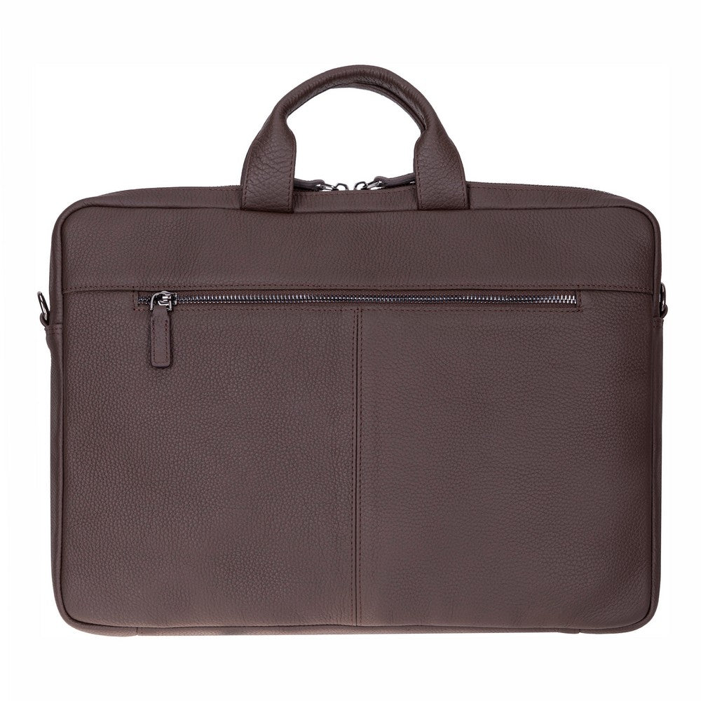 Bloom Urban Shell Pro 16" Espresso Brown Hakiki Deri Laptop / Macbook Çantası