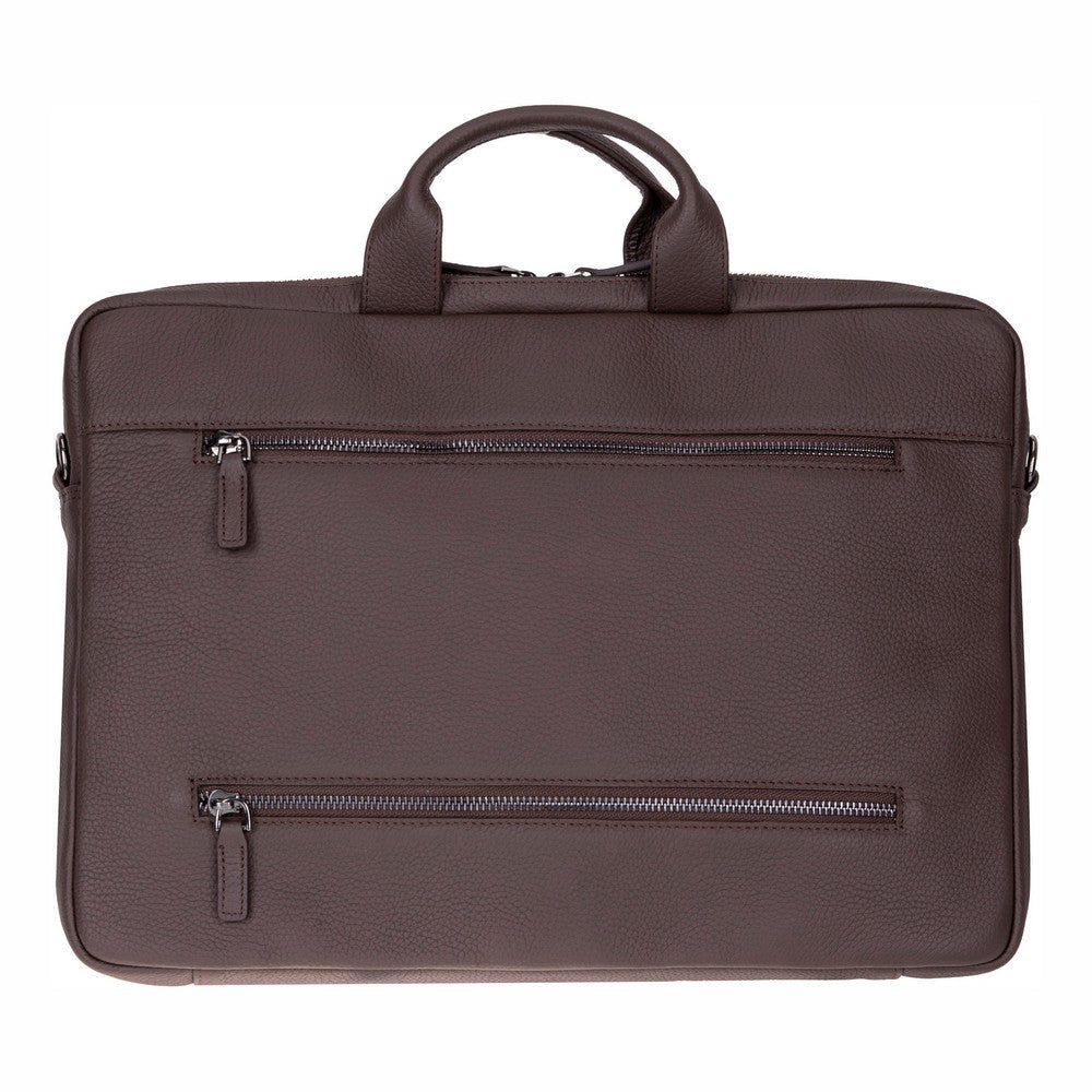 Bloom Urban Shell Pro 16" Espresso Brown Hakiki Deri Laptop / Macbook Çantası