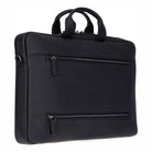Bloom Urban Shell Pro 16" Noir Black Hakiki Deri Laptop / Macbook Çantası
