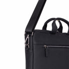 Bloom Urban Shell Pro 16" Noir Black Hakiki Deri Laptop / Macbook Çantası