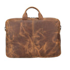 Bloom Urban Shield 13-14" Saddle Heritage Hakiki Deri Laptop / Macbook Çantası
