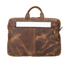 Bloom Urban Shield 13-14" Saddle Heritage Hakiki Deri Laptop / Macbook Çantası