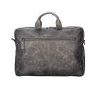 Bloominbag-Bloom Urban Shield 14" Gri Deri Laptop / Macbook çantası-3-Milagron.com