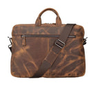 Bloom Urban Shield 16 Inç Saddle Heritage Deri Laptop / Macbook Çantası