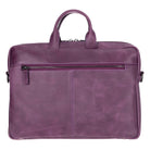 Bloominbag-Bloom Urban Shield 16" Mor Deri Laptop / Macbook çantası-1-Milagron.com