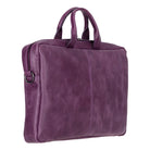 Bloominbag-Bloom Urban Shield 16" Mor Deri Laptop / Macbook çantası-3-Milagron.com
