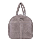 Bloominbag-Bloom Voyager Ash Gray Hakiki Deri Duffle Unisex Seyahat & Hafta Sonu çantası-5-Milagron.com