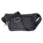 Bloombag Noir Black Hakiki Deri Crossbody Belt Bag