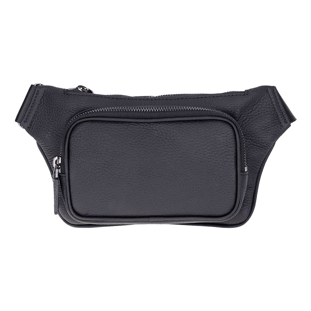 Bloombag Noir Black Hakiki Deri Crossbody Belt Bag