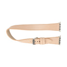 Bloomband Double Tour Nude Pink Deri Apple Watch Kayışı - 44/45/46/49Mm