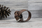 Bloomband Double Tour Saddle Brown Deri Apple Watch Kayışı - 44/45/46/49Mm