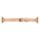Bloomband Rose Gold Tokalı Deri Apple Watch Kayışı - 44/45/46/49Mm