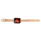 Bloomband Rose Gold Tokalı Deri Apple Watch Kayışı - 44/45/46/49Mm