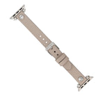 Bloomband Sandy Brown Deri Apple Watch Kayışı - 44/45/46/49Mm