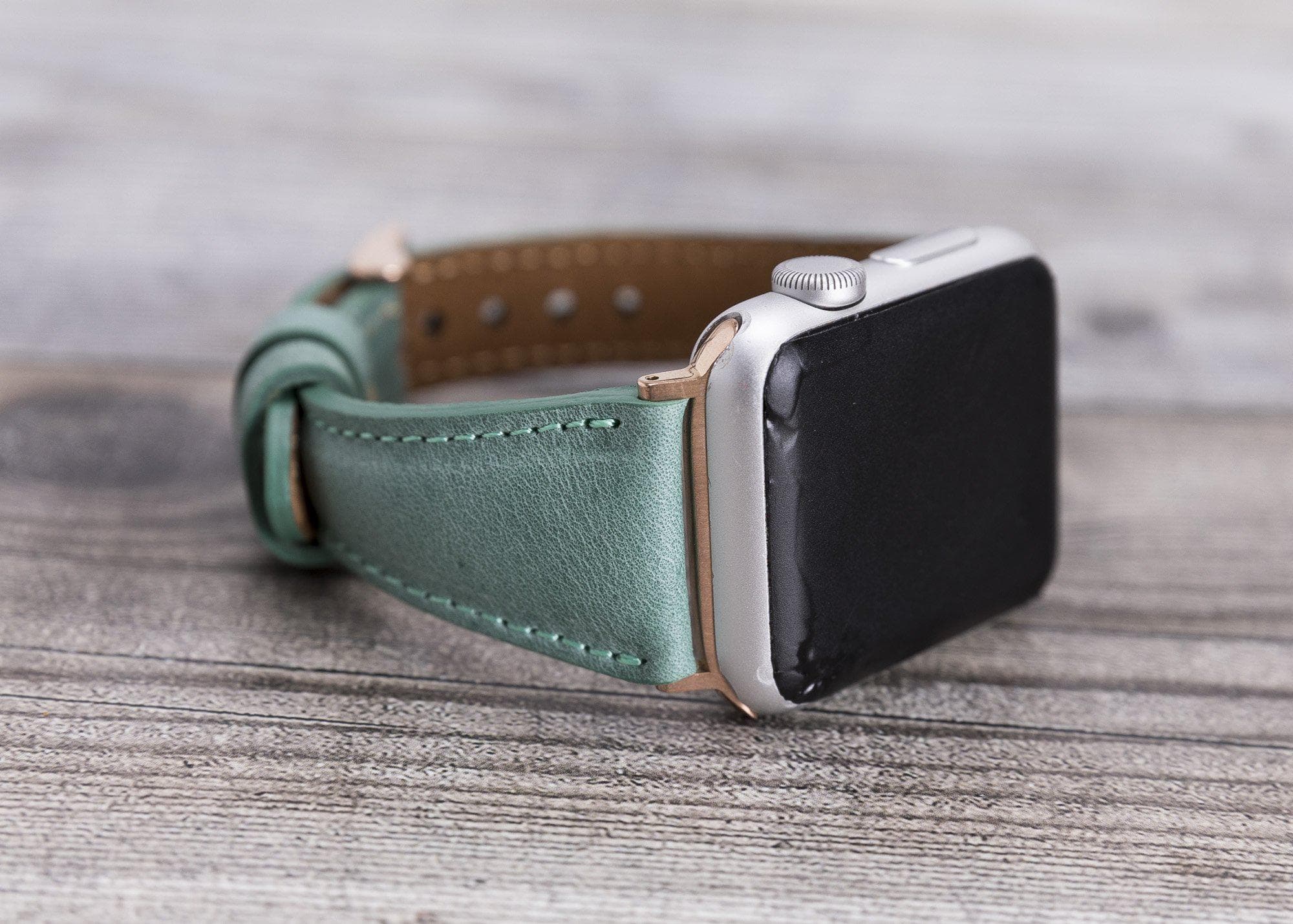 Bloomband Signature Aqua Deri Apple Watch Kordonu(44/45/46/49Mm)