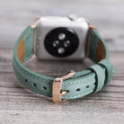 Bloomband Signature Aqua Deri Apple Watch Kordonu(44/45/46/49Mm)