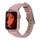 Bloomband Signature Blush Pink Leather Apple Watch Band (44/45/46/49Mm)