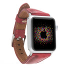 Bloomband Signature Crimson Red Deri Apple Watch Kordonu(44/45/46/49Mm)