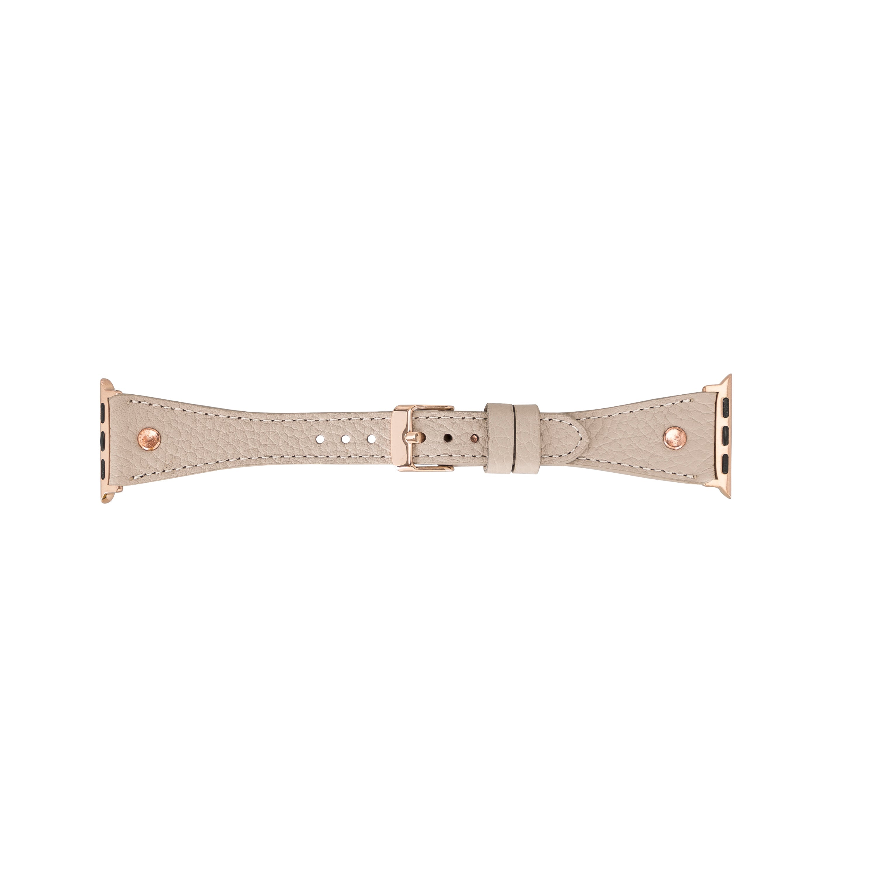 Bloomband Signature Dune Brown Leather Apple Watch Band - 44/45/46/49Mm