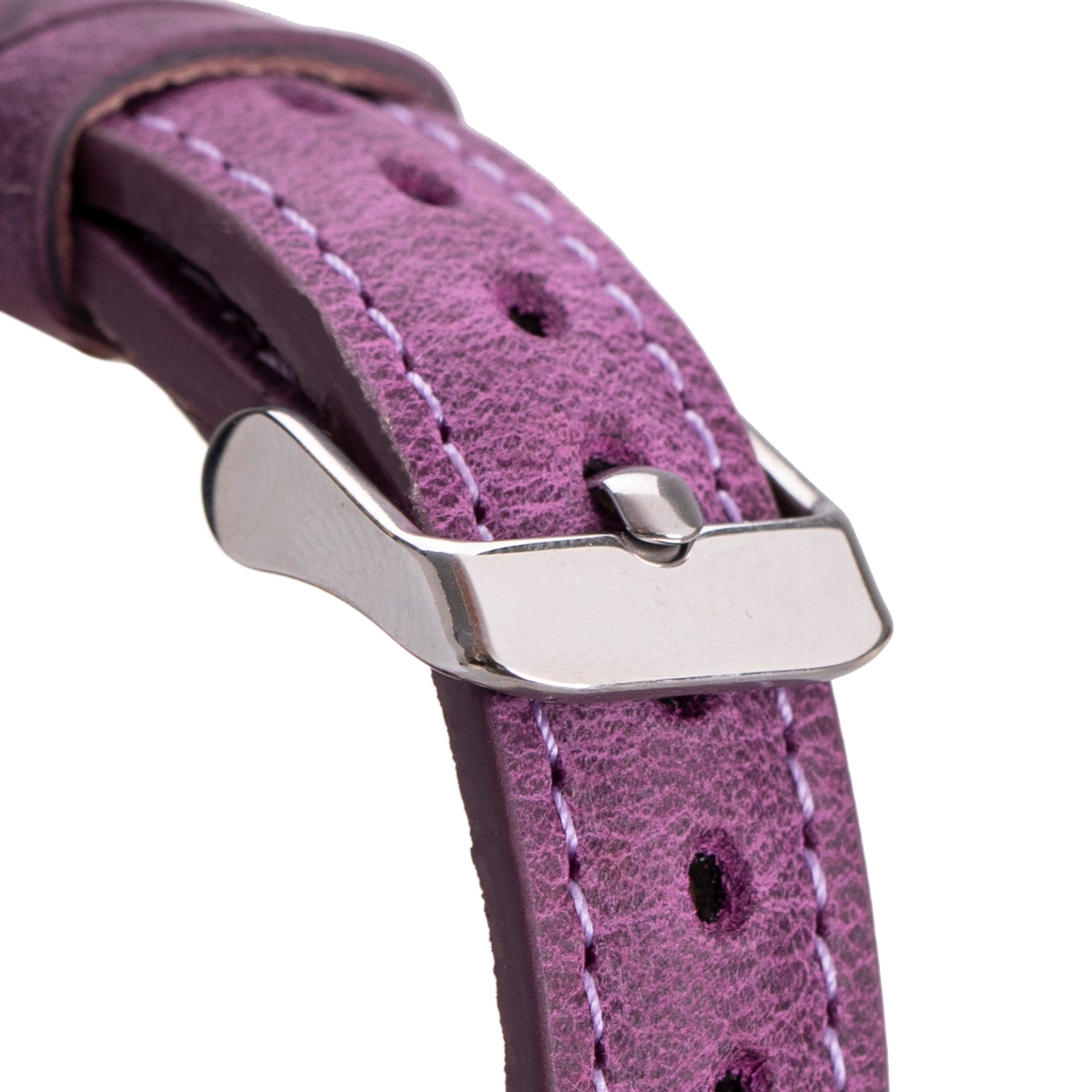Bloomband Signature Dusty Plum Leather Apple Watch Band - 44/45/46/49Mm
