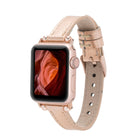 Bloomband Signature Golden Sand Leather Apple Watch Band - 44/45/46/49Mm