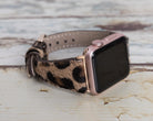 Bloomband Signature Leopard Love Deri Apple Watch Kordonu(44/45/46/49Mm)