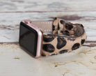 Bloomband Signature Leopard Love Deri Apple Watch Kordonu(44/45/46/49Mm)