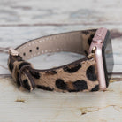Bloomband Signature Leopard Love Deri Apple Watch Kordonu(44/45/46/49Mm)