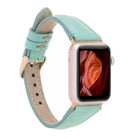 Bloomband Signature Mint Deri Apple Watch Kordonu(44/45/46/49Mm)