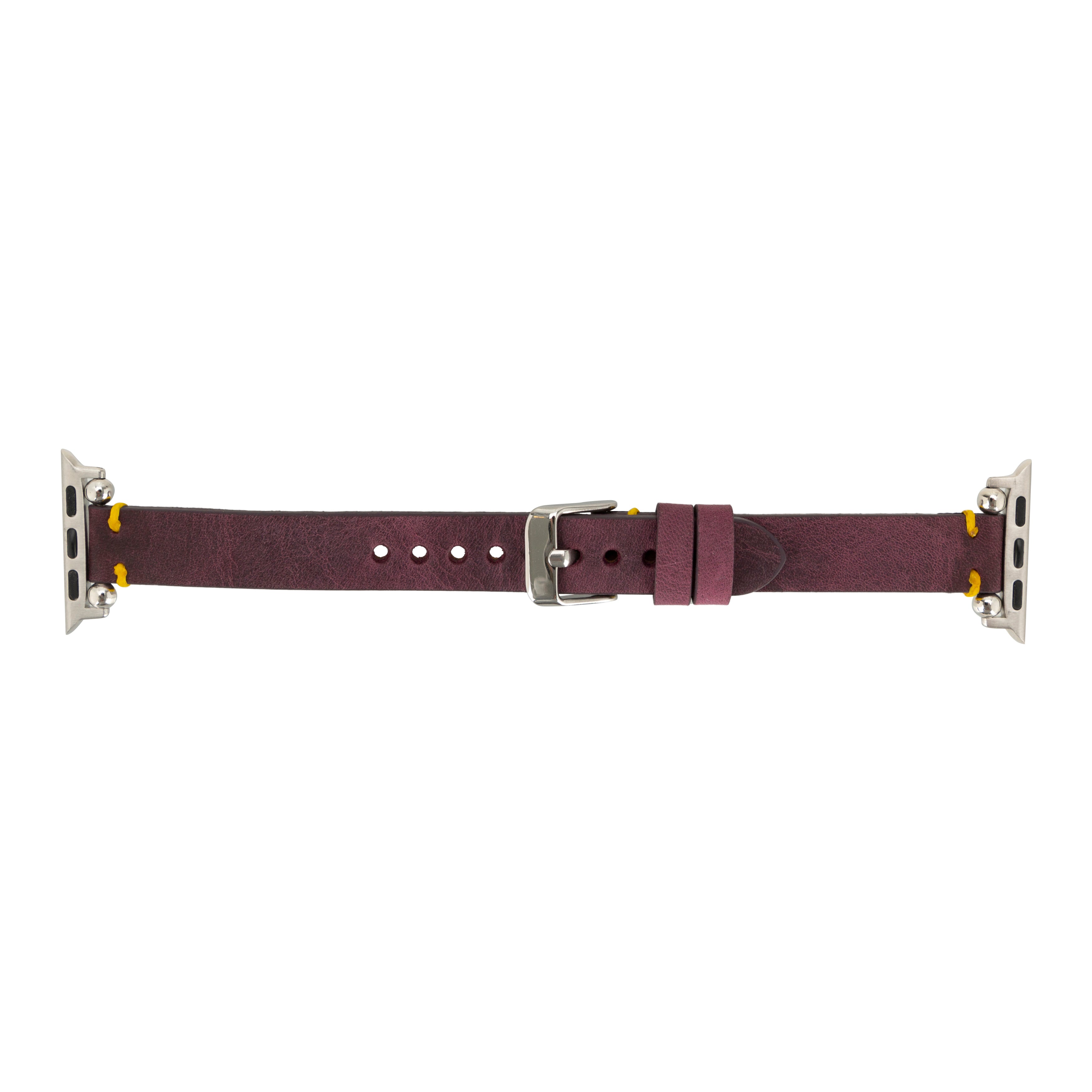 Bloomband Signature Mulberry Bloom Leather Apple Watch Band - 44/45/46/49Mm