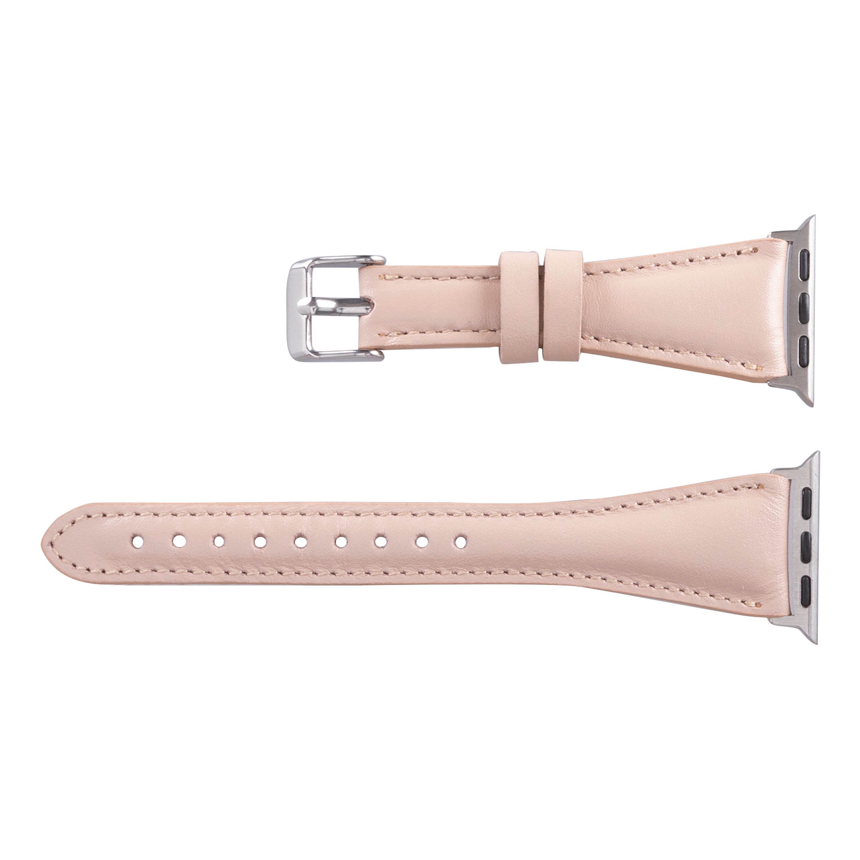 Bloomband Signature Nude Bisque Leather Apple Watch Band - 44/45/46/49Mm