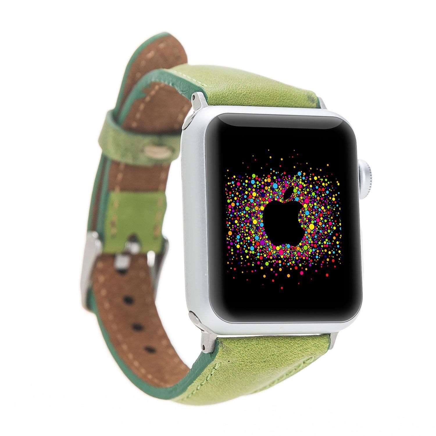 Bloomband Signature Olive Deri Apple Watch Kordonu(44/45/46/49Mm)