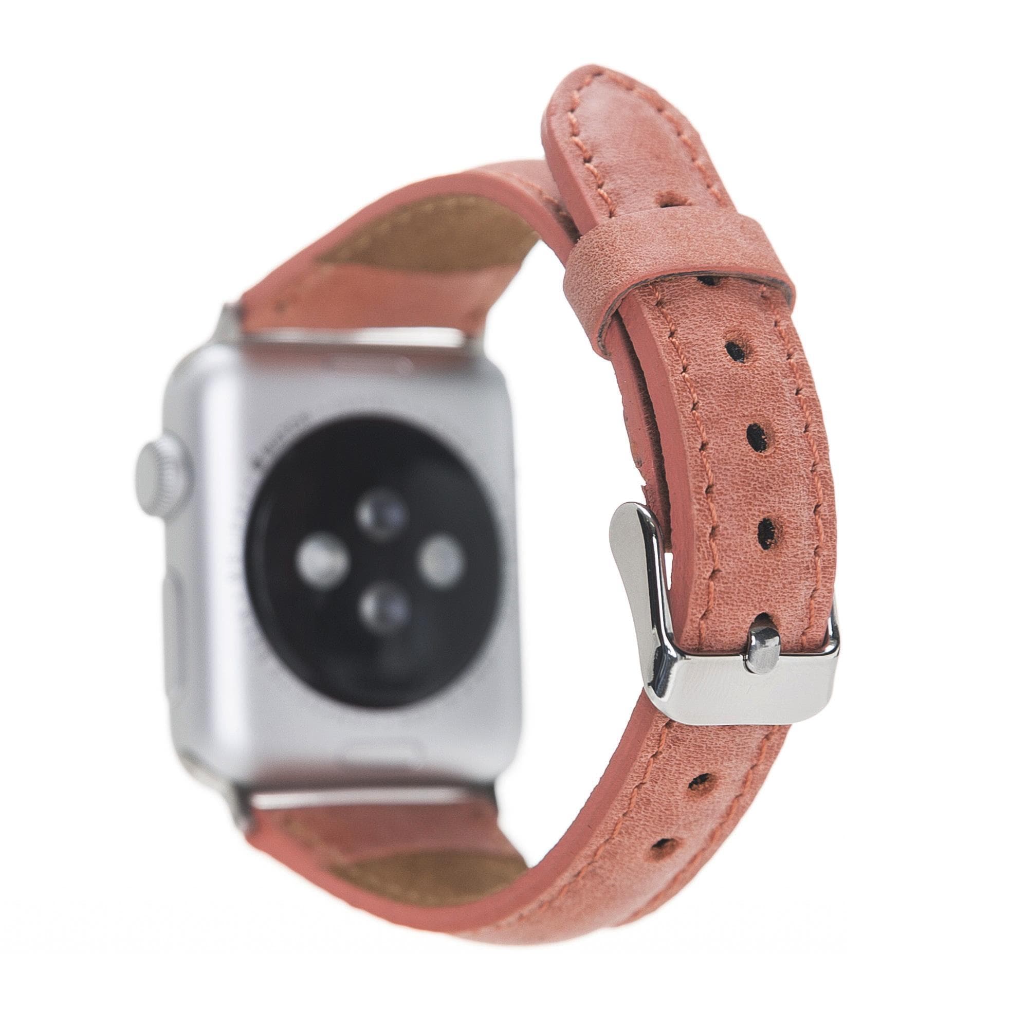 Bloomband Signature Rose Deri Apple Watch Kordonu(44/45/46/49Mm)
