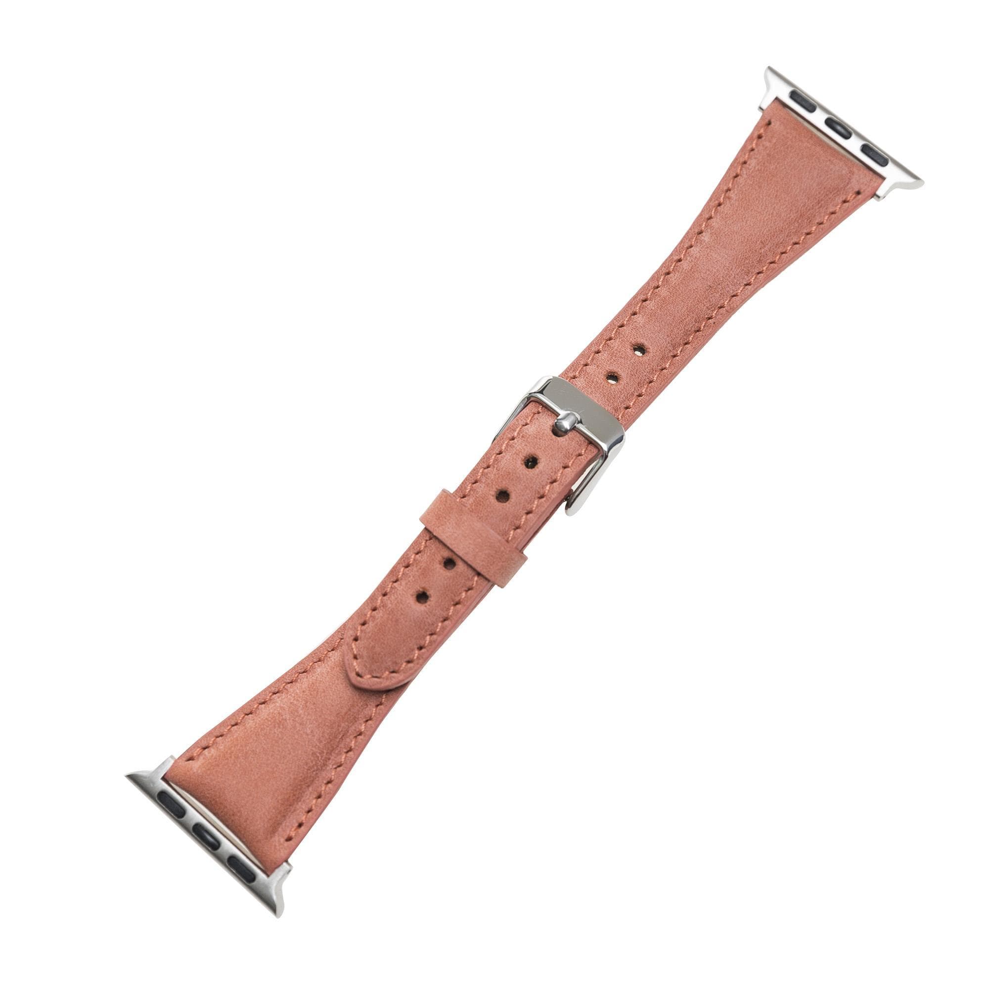 Bloomband Signature Rose Deri Apple Watch Kordonu(44/45/46/49Mm)