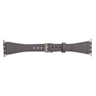 Bloomband Signature Stone Gray Deri Apple Watch Kordonu(44/45/46/49Mm)