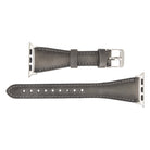 Bloomband Signature Stone Gray Leather Apple Watch Band - 44/45/46/49Mm