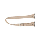 Bloomband Silver Tokalı Double Tour Sandy Brown Deri Apple Watch Kayışı - 44/45/46/49Mm